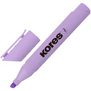 Zvýrazňovač Kores High Liner Plus Pastel fialový 0,5–5 mm